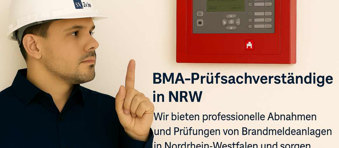 BMA-Prüfungen durch anerkannte Prüfsachverständige – Ihre Brandsicherheit im Fokus