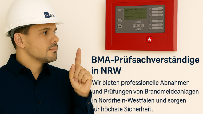 BMA-Prüfungen durch anerkannte Prüfsachverständige – Ihre Brandsicherheit im Fokus