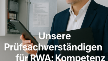 Unsere Prüfsachverständigen für RWA: Kompetenz und Sicherheit aus einer Hand