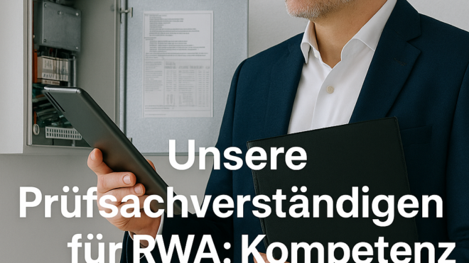 Unsere Prüfsachverständigen für RWA: Kompetenz und Sicherheit aus einer Hand